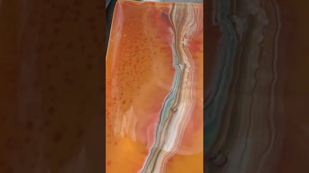 Epic fail gone amazing! #acrylicpouring #art #painting