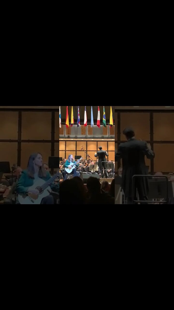 Extracto del Adagio del Concierto de Aranjuez, con Karla García, desde Toronto, Canadá