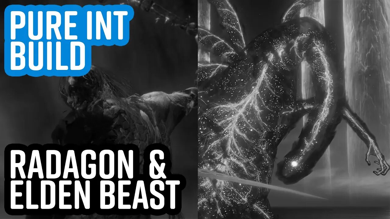 Elden Ring - Pure INT + Dung Eater - Radagon + Elden Beast