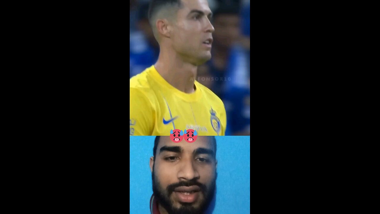 Ronaldo engry 🥵 goul