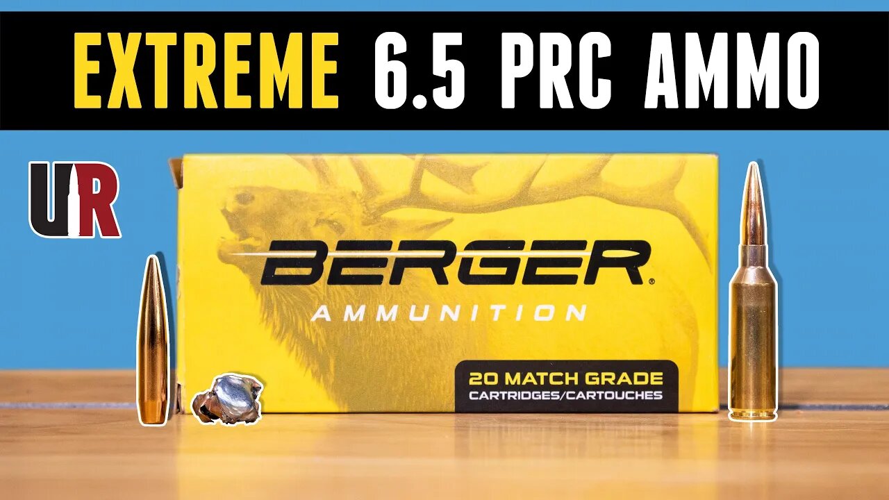 TESTED: 6.5 PRC Berger 156 gr. EOL Elite Hunter Ammunition