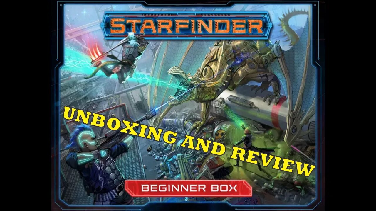 Starfinder Beginner Box Unbox and Review