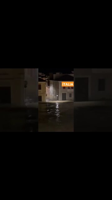 SE AHOGÓ ITALIA TREMENDA LLUVIA RÉCORD MUCHOS QUEDARON SIN HOGAR