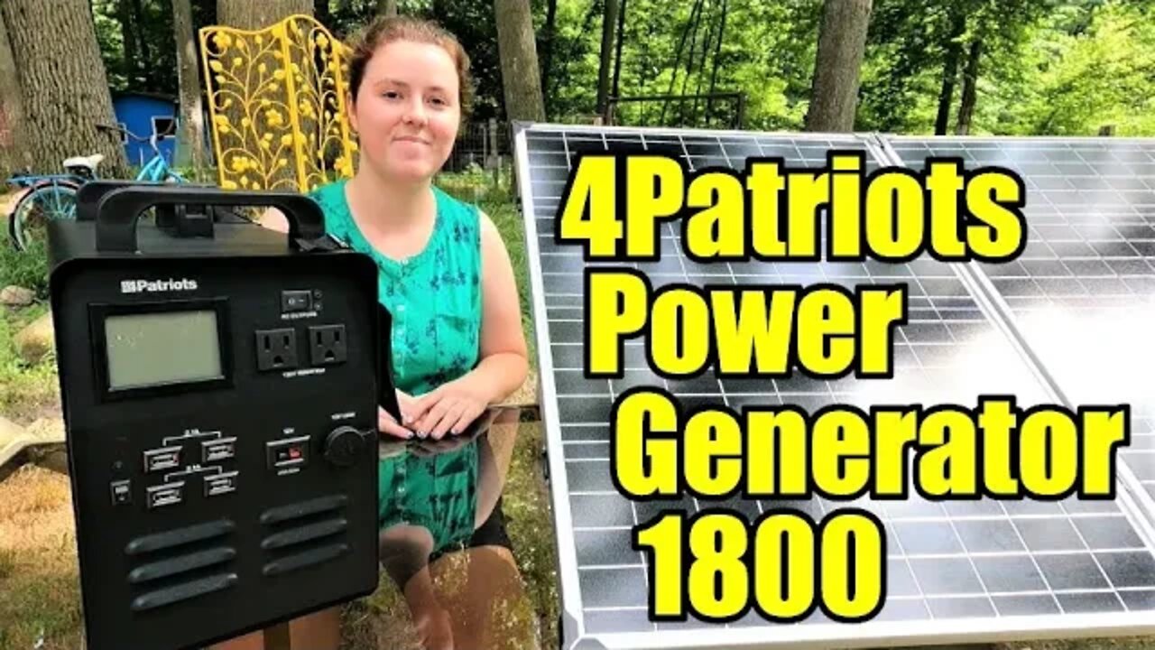 4Patriots Power Generator 1800 – Simple and Powerful
