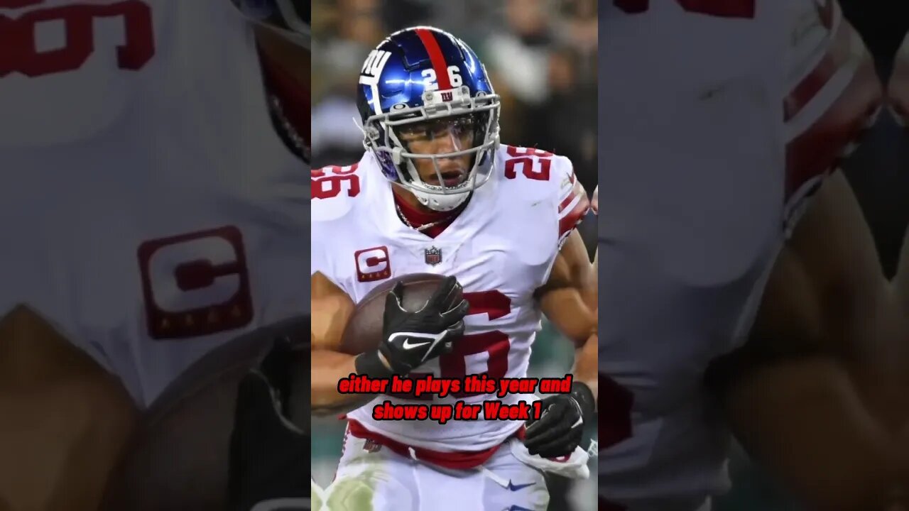 What will Saquon Barkley do?
