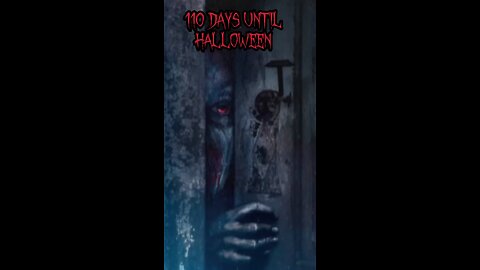 The #halloweencountdown is 110 days until #halloween