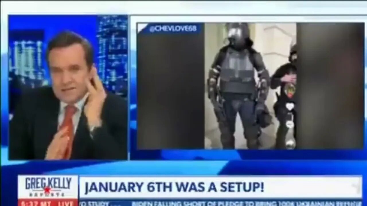 Gregg Kelly from Newsmax says January Six looks like a set up