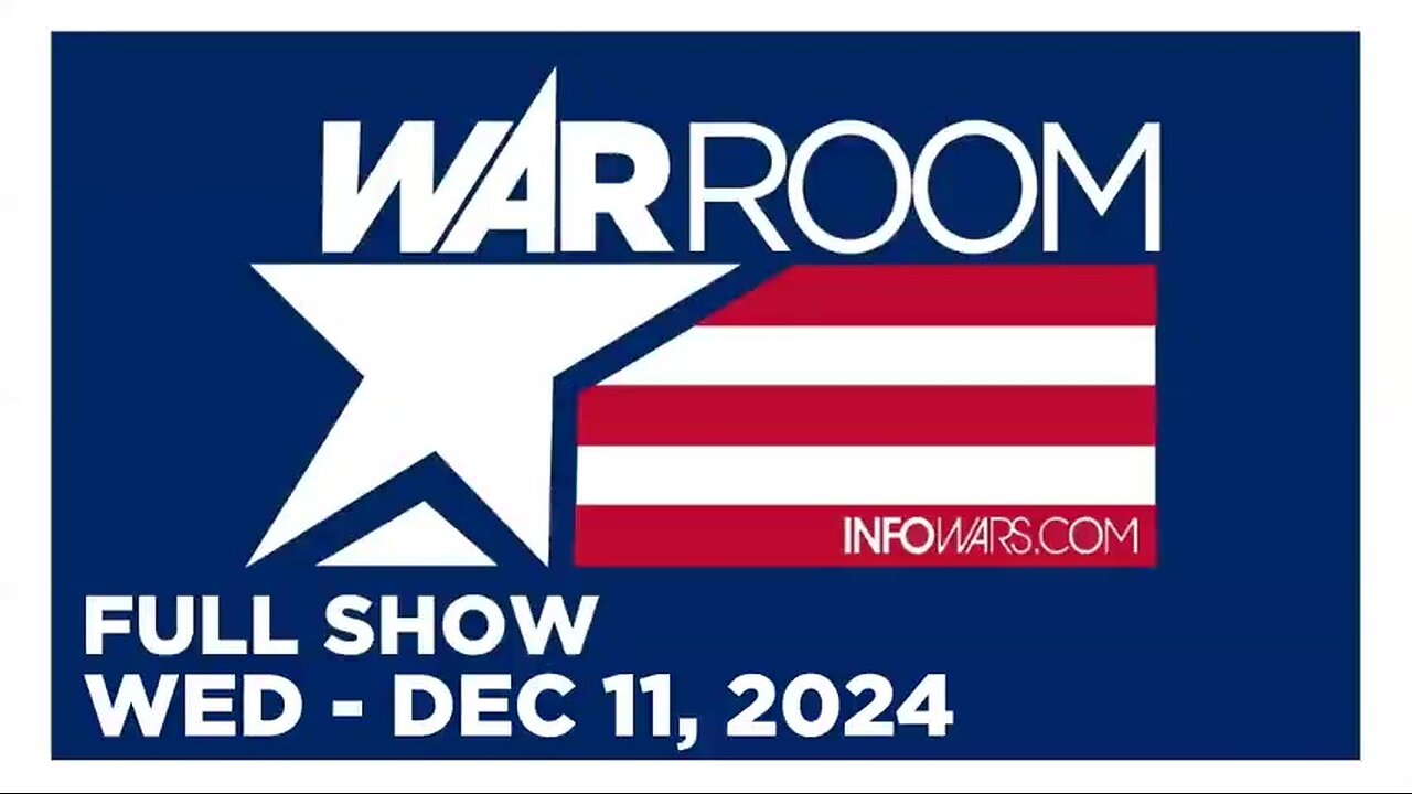 WAR ROOM (Full Show) 12_11_24 Wednesday