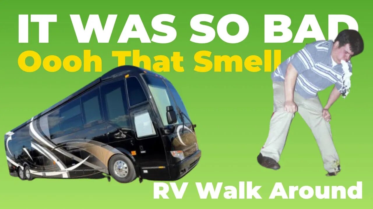 IT WAS SO BAD, RV WALK AROUND AT COPART