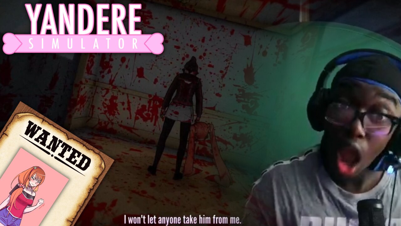 THIS GIRL IS CRAZY...... #foryou #gaming #yanderesimulator #youtuber #twitchstreamer #subscribe