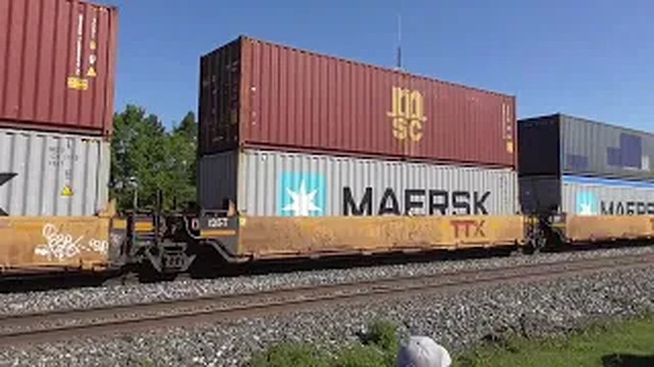 CSX and Norfolk Southern Train Meet from Berea, Ohio August 10, 2024 Part 1