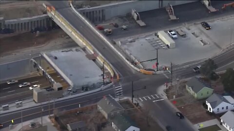 Central 70 crews working on second underground tunnel