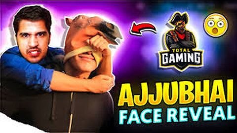 Aaju Bhai ka face revel total gaming face revel #total gaming #freefire