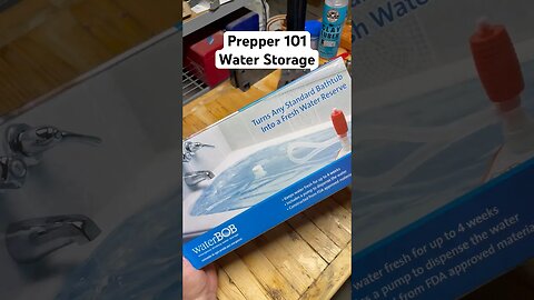 Emergency Water Storage #sigma #prepare #longtermstorage