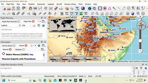 Planning And Flying A Bush Flight.