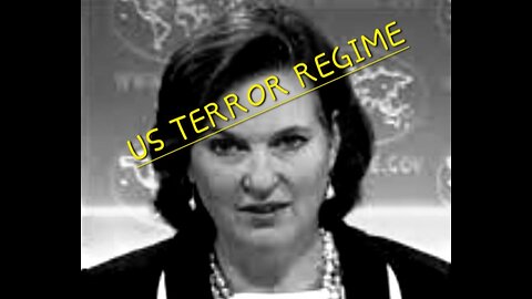 The horror, terror and war regime USA.