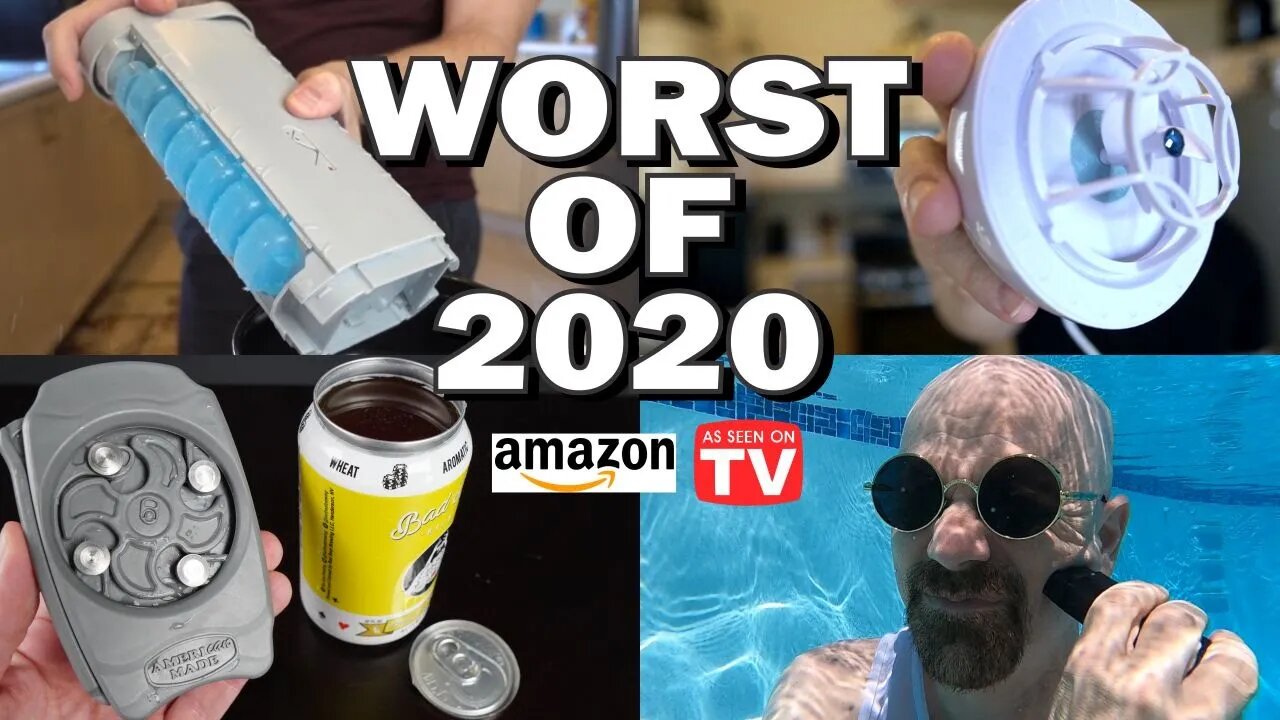 Worst of 2020: 10 Worst As Seen on TV & Amazon Products!