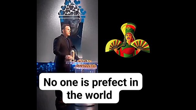 No one is prefect in the world