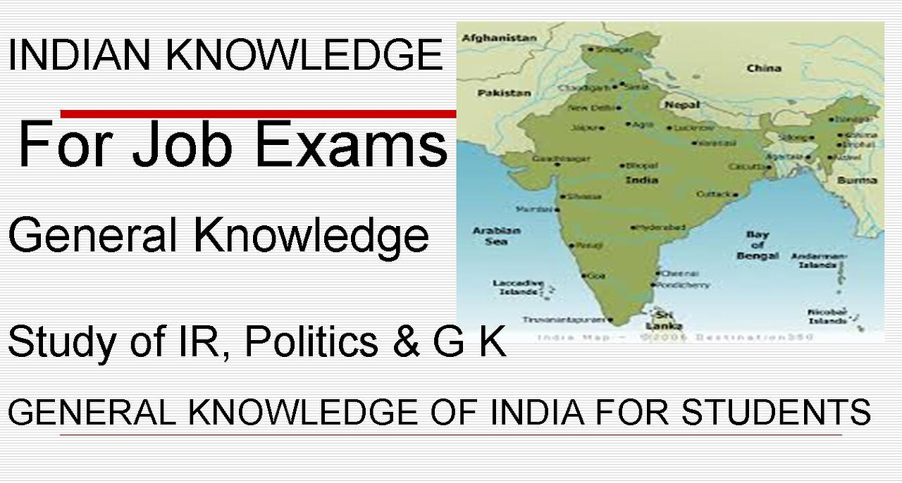 Knowledge about India for students of World