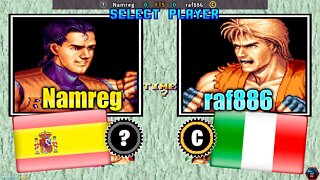 Art of Fighting 2 (Namreg Vs. raf886) [Spain Vs. Italy]