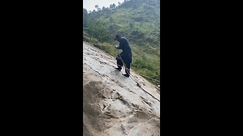 Fall from mountain