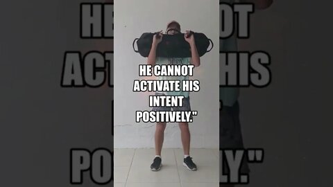 A warrior has to believe, otherwise he cannot activate his intent positively. #shorts