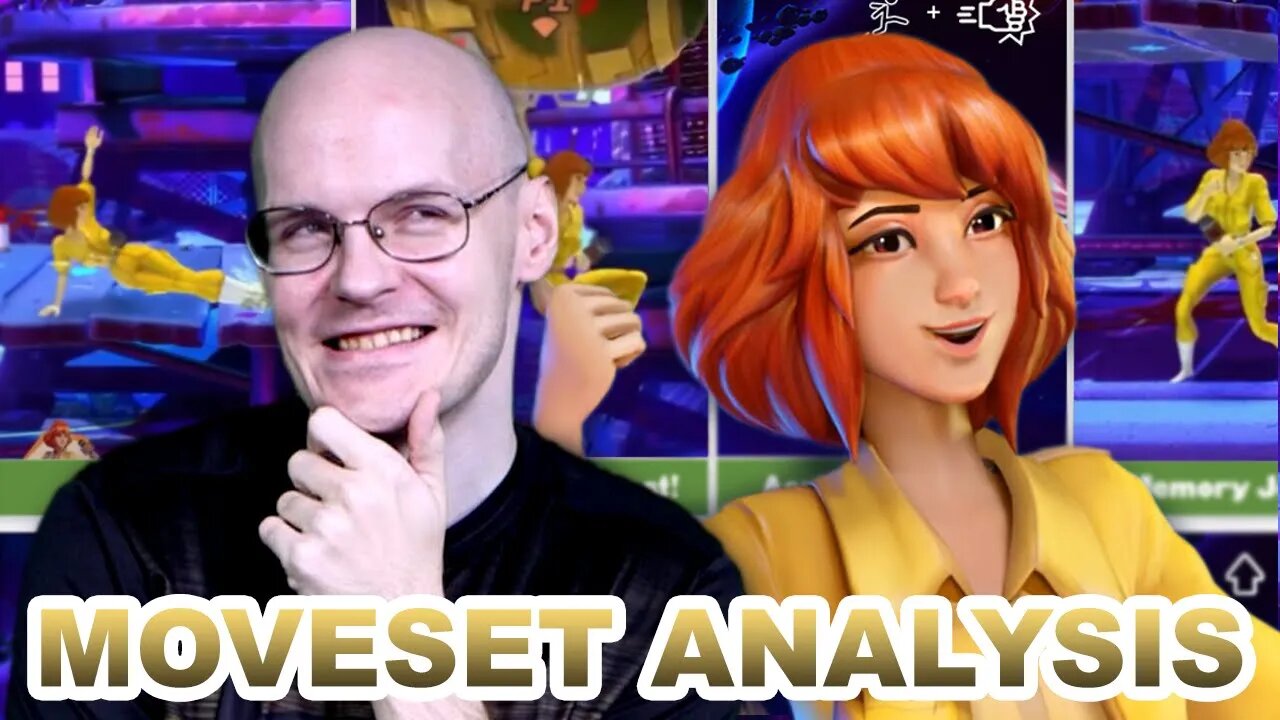 Mew2king Analyzes April O'neal's Moveset in Nickelodeon All-Star Brawl!