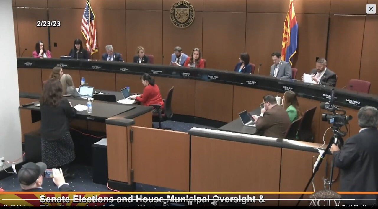 Full Testimony of Jacqueline Breger at Arizona Election Fraud Committee | 02-23-23