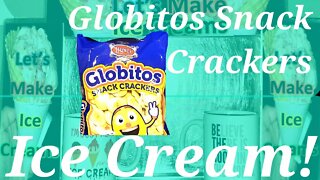 Ice Cream Making Globitos Snack Crackers