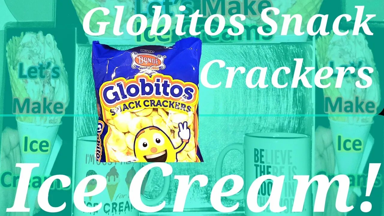 Ice Cream Making Globitos Snack Crackers