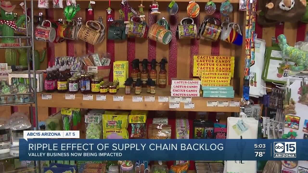 Supply chain issues impact local business