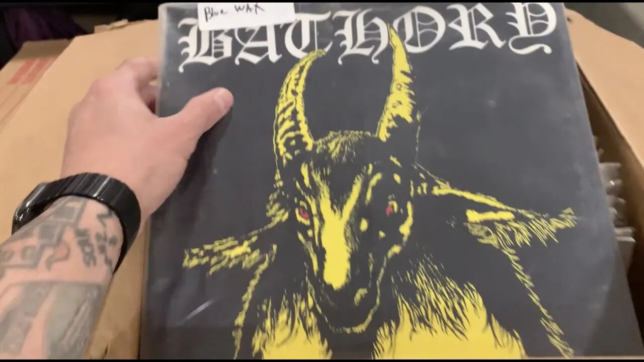 The Most Epic Box Of Rare Punk and Metal Vinyl Ever