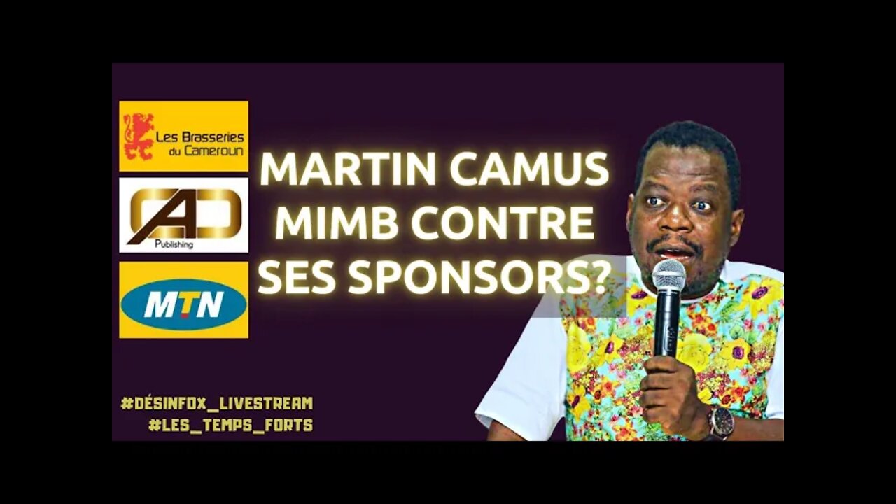 Martin Camus Mimb contre ses sponsors (MTN, Les Brasseries, CAD Publishing)