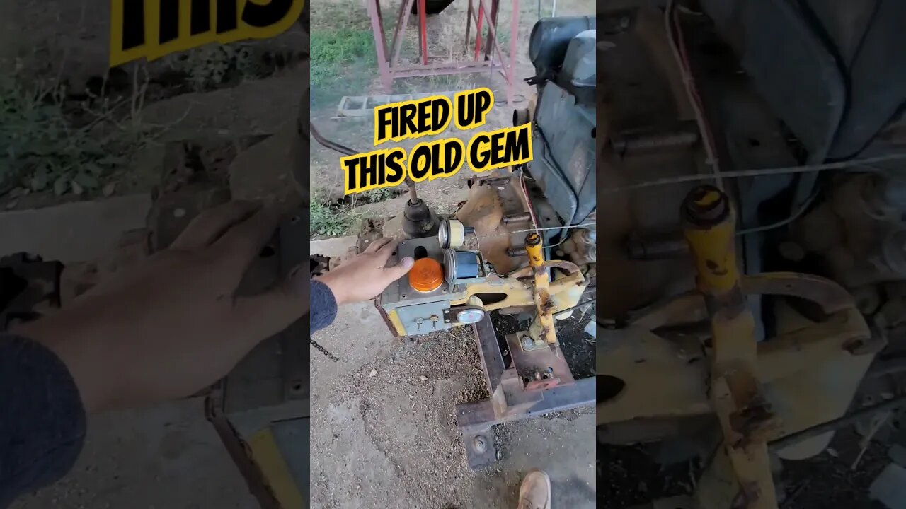 Old Farm Equipment 🚜. Fixing The Road With DMAXRYNO. #getmuddy #truck #ranchlife