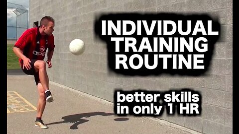 How to practice soccer by yourself - How to train for football