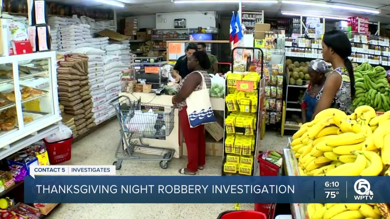 Alleged Thanksgiving burglary investigated at Lantana grocery store