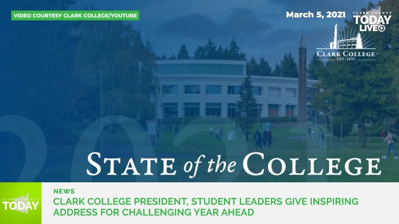 Clark College president, student leaders give inspiring address for challenging year ahead