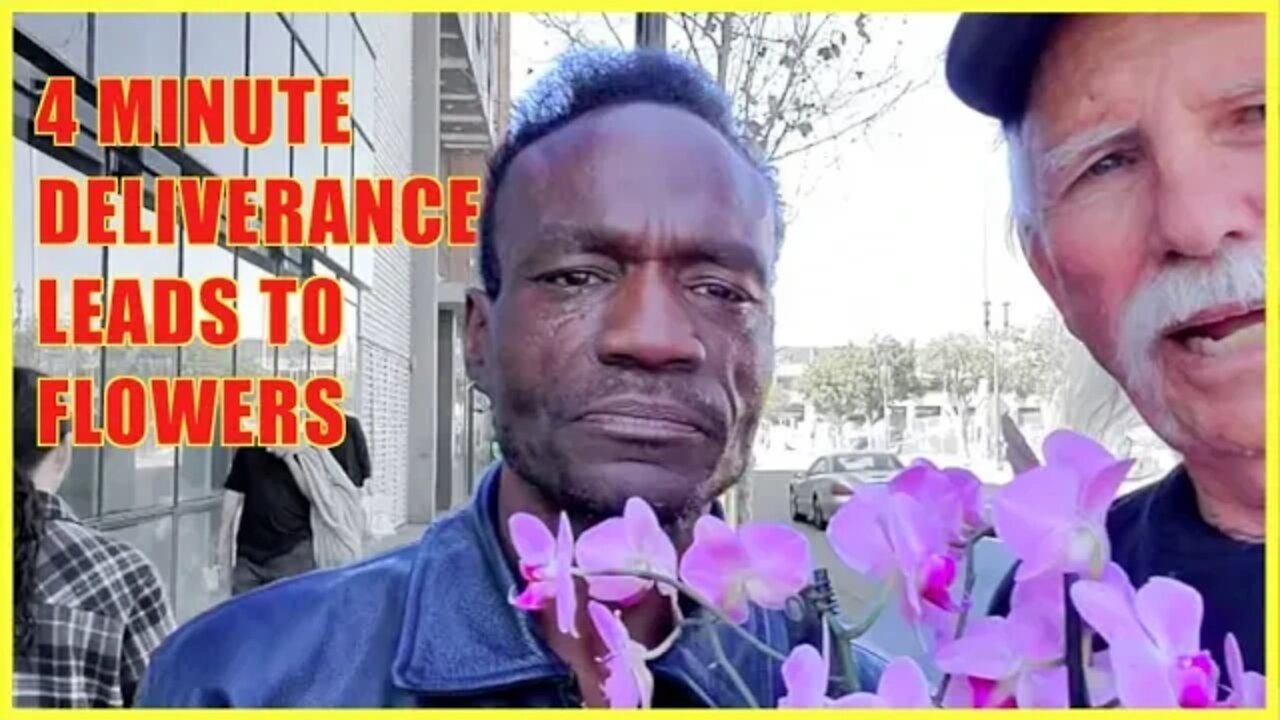 4 MIN DELIVERANCE LEADS TO FLOWERS