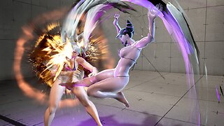 Street Fighter 6 Mods showcase (SF6 x DoAXVV) Pistachio Bikini (Juri Han)