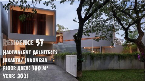 【ideas A&D】Residence 57/ Hadivincent Architects/Jakarta/ Indonesia/Floor Area/ 380 m²/Year/ 2021