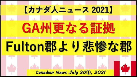 GA州更なる証拠 Fulton郡より悲惨な郡