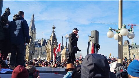 Dr. Roger Hodkinson Speaks at Freedom Convoy 2022 in Ottawa