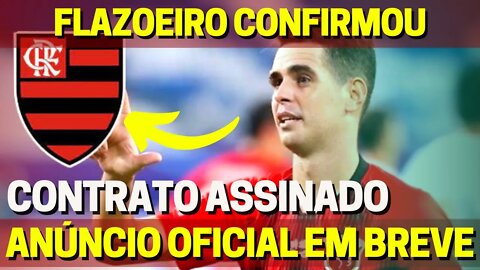 FLAZOEIRO CONFIRMOU! OSCAR ASSINA COM O FLAMENGO! ANÚNCIO OFICIAL EM BREVE