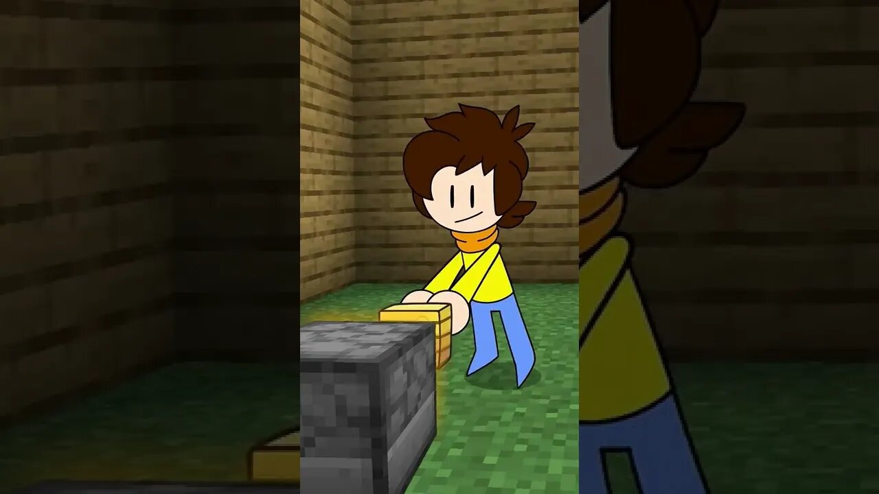 MINECRAFT ANIMAÇÃO QUEM É ESSE PERSONAGEM? #shorts