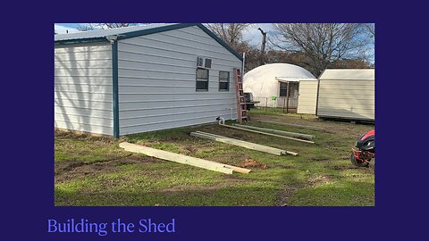 Framing the Shed