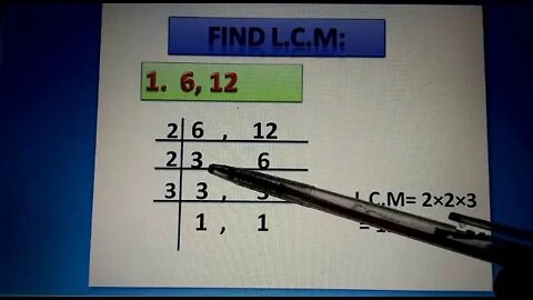 CLASS 3 MATHS A L C M
