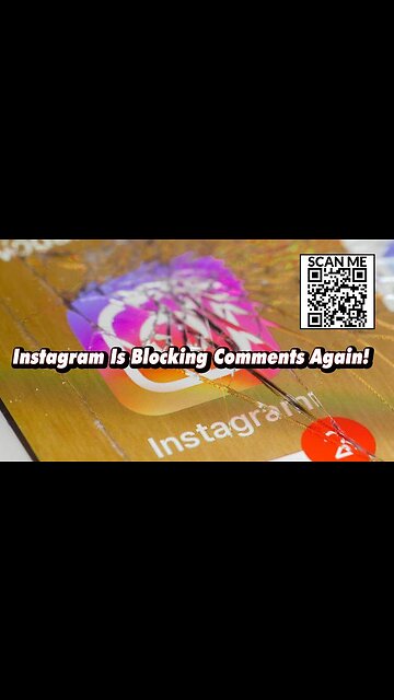 INSTAGRAM IS BLOCKING MY COMMENTS AGAIN!