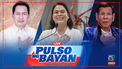 LIVE: Pulso ng Bayan with Admar Vilando at Franco Baranda | November 22, 2024