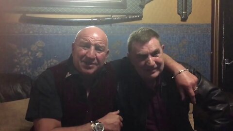 Dave Courtney and Dave Clarke