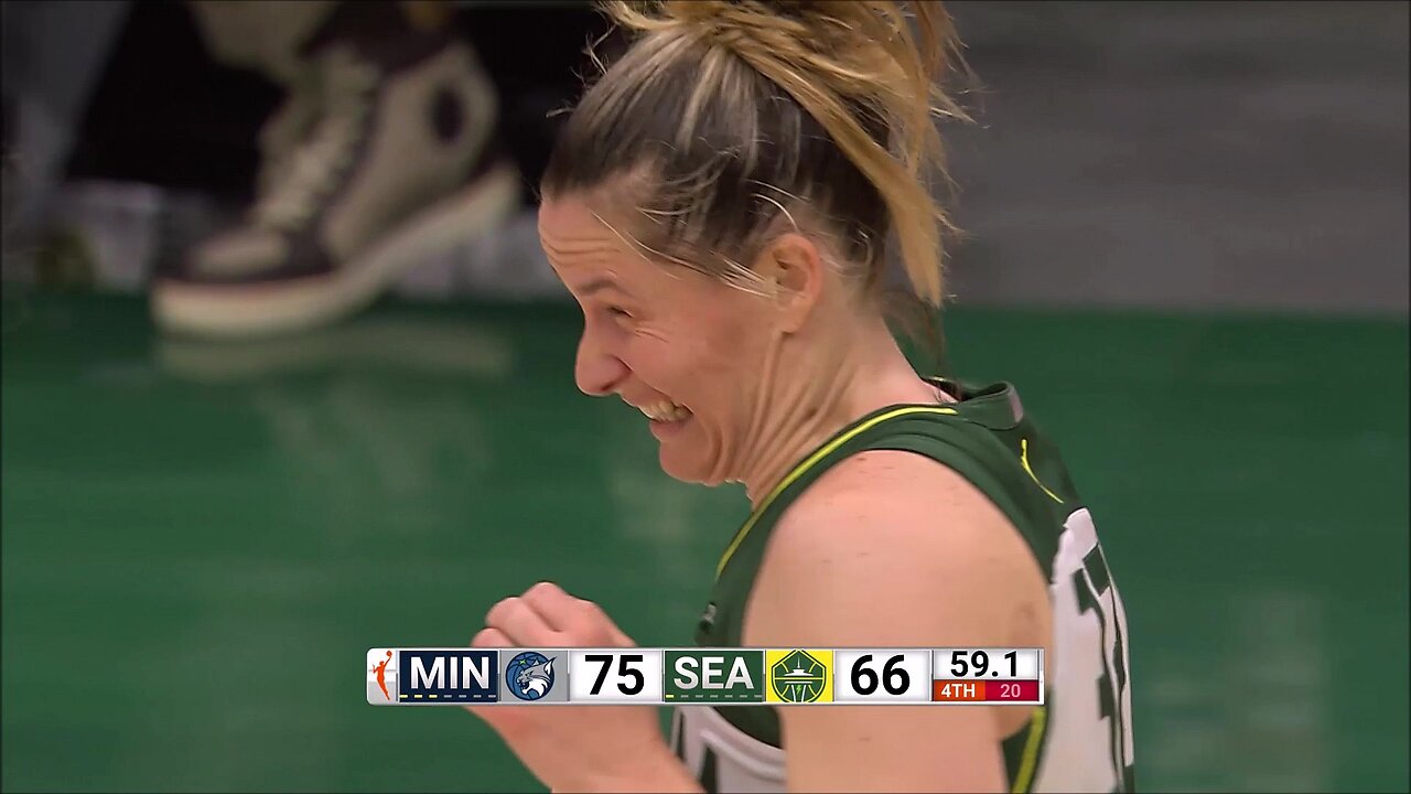 Flagrant For Jab To NOSE After Officials Review Contact | Seattle Storm vs Minnesota Lynx